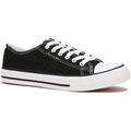 Baskets femme sur Grenoble : Baskets La Modeuse Baskets, slip-on pour femme - Noir / Blanc -