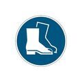 Outils soudure sur Annecy : DURABLE Pictogramme obligation asr a1.3/7010 utiliser protect pieds 1 carton(s) de 5 pi&egrave;ce(s) pictogramme obligation asr a1.3/7010 utiliser protect pieds - du