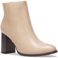 Bottes femme sur Grenoble : Bottines La Modeuse Bottines pour femme - Taupe -