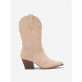 Bottes La Modeuse Bottes, cuissardes pour femme - Beige -