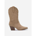 Bottes femme sur Grenoble : Bottes La Modeuse Bottes, cuissardes pour femme - Taupe -