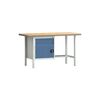 &Eacute;tabli pw 700 klw-lutz betriebseinrichtungen 1 pi&egrave;ce(s) &eacute;tabli l1500xp700xh840mm bleu ral 5007 2 tiroirs 1 porte - klw-lutz betriebseinrichtungen