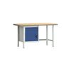 &Eacute;tabli pw 700 klw-lutz betriebseinrichtungen 1 pi&egrave;ce(s) &eacute;tabli l1500xp700xh840mm bleu ral 5010 2 tir 1 porte - klw-lutz betriebseinrichtungen