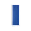MOBIKA Armoire de rangement entretien bleu 1 pi&egrave;ce(s) m&eacute;tal 500 mm 800 mm portes battantes haute 1800 mm 34.6 kg armoire de rangement entretien 1800 x 800 x