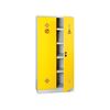 MOBIKA Armoire stockage produits chimiques 1950 x 920 x 420 mm jaune 1 pi&egrave;ce(s) m&eacute;tal portes battantes haute 1950 mm armoire stockage produits chimiques 1950