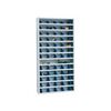 MOBIKA Armoire d'atelier avec intercalaires amovibles gris 1 pi&egrave;ce(s) 300 mm 61 kg 1000 mm m&eacute;tal haute armoire d'atelier 1980 x 1000 x 300 mm - gris sans por