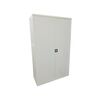 MOBIKA Armoire d'atelier &agrave; portes battantes 1950 x 1200 x 450 mm gris 1 pi&egrave;ce(s) armoire d'atelier &agrave; portes battantes 1950 x 1200 x 450 mm 1200 mm m&eacute;tal port