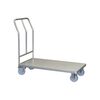 Chariot inox &agrave; dossier fixe 200 kg 200 kg 16.5 kg 1 pi&egrave;ce(s) inox chariot inox &agrave; dossier fixe 200 kg 518 mm fixe 1000 mm tpe - fimm