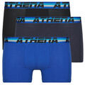 Lingerie homme sur Grenoble : Boxers Athena 720 STRETCH COTON Pack de 3 Noir