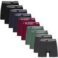 Lingerie homme sur Grenoble : Boxers Mario Russo 10-Pack Basic Boxers Multicolore