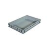 Bac palettisable polypropyl&egrave;ne gris 600 mm 1 pi&egrave;ce(s) 400 mm 15 litre(s) 80 mm ferm&eacute;es pleine bac palettisable poign&eacute;es ferm&eacute;es 15 l - gris - novap