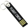 Porte cl&eacute; Clj Charles Le Jeune Porte-cl&eacute;s FLIGHT CREW Noir
