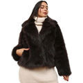 Manteaux sur Grenoble : Manteau La Modeuse Manteaux pour femme - Marron -