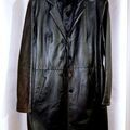 Veste La Redoute Manteau cuir 46/48
