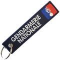 Porte cl&eacute; Clj Charles Le Jeune Porte-cl&eacute;s Passion Gendarme Bleu Grenoble