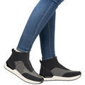Baskets Rieker 58956-00 noir Grenoble