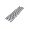 Grilles pvc pour caniveaux connecto 1 pi&egrave;ce(s) grille piscine a15 - 580 cm�/ml grise - nicoll