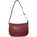 Sac & Bagage sur Grenoble : Sac Bandouliere Hexagona Sac en cuir port&eacute; travers ref_48613 Carmi Rouge