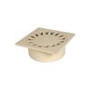 Siphon de cour 1 pi&egrave;ce(s) siphon cour 25x25 sortie 80/90/100 sable - nicoll