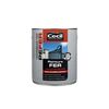 CECIL PROFESSIONNEL Laque antirouille pefer laque antirouille pefer ral 9005 noir mat supports neufs ou sains brosse/rouleau 48 heure(s) white spirit acrylique 1 24 heure
