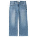 Pantalons enfants sur Grenoble : Pantalon enfant Name it JEANS NKFROSE WIDE - MEDIUM BLUE DENIM - 128