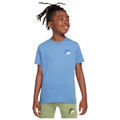 Tee-shirts enfants sur Grenoble : T-shirt enfant Nike TEE SHIRT BLEU - AEGEAN STORM - L