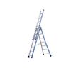 TUBESCA-COMABI Echelle platinium transformable 3 plans echelle transformable platinium 3 plans 2.09 m x 4.89 m transformable 13.1 kg 1 pi&egrave;ce(s) 150 kg 5.8 m 3 x 7 4.