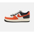 Baskets basses Nike AIR FORCE 1 BLANC ORANGE NOIR