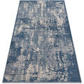 Tapis Rugsx Tapis en laine NAIN Ornement vintage 7591/51644 120x170 cm Bleu 120x170 cm. . Maison & D&eacute;co > Tapis.