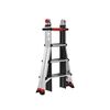 Echelle flex'up 14.1 kg 1 pi&egrave;ce(s) t&eacute;l&eacute;scopique echelle flex'up 4x4 4.98 m 4 x 4 150 kg 1.96 m - tubesca-comabi