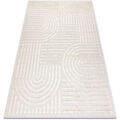 Tapis Rugsx Tapis SANTO SIZAL 0989 g&eacute;om&eacute;trique blanc 180x270 cm Blanc 180x270 cm. . Maison & D&eacute;co > Tapis.