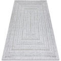 Tapis Rugsx Tapis SANTO SIZAL 0999 g&eacute;om&eacute;trique gris 180x270 cm Gris 180x270 cm. . Maison & D&eacute;co > Tapis. Grenoble