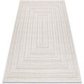 D&eacute;coration sur Grenoble : Tapis Rugsx Tapis SANTO SIZAL 0999 g&eacute;om&eacute;trique blanc 200x290 cm Blanc 200x290 cm. . Maison & D&eacute;co > Tapis.