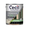 Peintures sur Annecy : CECIL PROFESSIONNEL Peinture bois peb45 - formule biosourc&eacute;e boiseries acrylique soign&eacute; brosse/rouleau, pistolet sans air eau 24 heure(s) 12 m�/l supports anciens ou tach