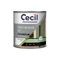 Peintures sur Annecy : CECIL PROFESSIONNEL Peinture bois peb45 - formule biosourc&eacute;e boiseries acrylique soign&eacute; brosse/rouleau, pistolet sans air eau blanc 24 heure(s) 12 m�/l supports anciens o