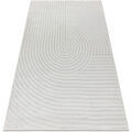 D&eacute;coration sur Grenoble : Tapis Rugsx Tapis BALANCE 1921 cr&egrave;me - G&eacute;om&eacute;trique, structu 200x290 cm Beige 200x290 cm. . Maison & D&eacute;co > Tapis.