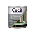 Peintures sur Annecy : CECIL PROFESSIONNEL Peinture bois peb45 - formule biosourc&eacute;e boiseries acrylique soign&eacute; brosse/rouleau, pistolet sans air eau 24 heure(s) 12 m�/l supports anciens ou tach