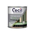 Peintures sur Annecy : CECIL PROFESSIONNEL Peinture bois peb45 - formule biosourc&eacute;e boiseries acrylique soign&eacute; brosse/rouleau, pistolet sans air eau 24 heure(s) 12 m�/l supports anciens ou tach