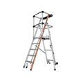TUBESCA-COMABI Plate-forme veloce - garde-corps sangles 23.1 kg 5 3.17 m 1 pi&egrave;ce(s) plate-forme veloce 5 marches garde-corps sangles roulante 150 kg 1.17 m - tubesca