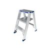 TUBESCA-COMABI Marchepied aluminium double acces 9.6 kg 1 pi&egrave;ce(s) marchepied double acces 6 marches avec garde-corps 2.93 m 1.42 m 150 kg 6 (avec garde-corps) - tub