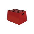 Marchepied pour charges lourdes 1 pi&egrave;ce(s) marchepied 1 hauteur 307mm plastique rouge - nw