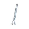 TUBESCA-COMABI &Eacute;chelle t&eacute;lescopique 3 plans platinium 300 27 kg 1 pi&egrave;ce(s) 150 kg 3 x 10 &eacute;chelle t&eacute;lescopique 3 plans platinium 300 coulisse &agrave; corde 3 plans, t&eacute;l&eacute;sco