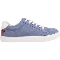 Baskets Bons baisers de Paname Baskets En Cuir Simone Violet Clair Suede