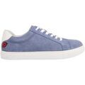 Baskets Bons baisers de Paname Baskets En Cuir Simone Violet Clair Suede