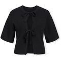 Manteau Object Noos Julla Parvi 2/4 Cardigan - Black Grenoble