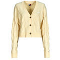 Gilets sur Grenoble : Gilet Tommy Jeans TJW HTR CABLE CARDIGAN