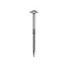 Vis charpente rocket� t&ecirc;te plate extra-large &agrave; empreinte torx - acier zingu&eacute; bois, bois dur, panneau de bois torx (x) assemblage bois, charpente en bo