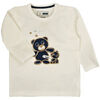 T-shirt enfant Name it T-Shirt B&eacute;b&eacute; Orson Blanc cass&eacute; Blanc