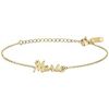 Bracelets Sc Crystal B2694-DORE-MARIE Dor&eacute;