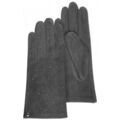 Gants sur Grenoble : Gants Isotoner Gants femme cuir velours doubl&eacute;s soie Gris 68268 Gris